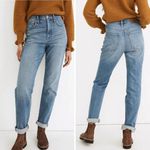Madewell NEW High-Rise Slim Boyjean in Neal Wash: TENCEL™ Denim, 23 Photo 1