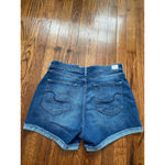 Levi's Signature by Levi Strauss & Co High-Rise Raw Hem Denim Shorts Summer Spring 14 Photo 3