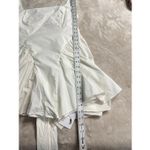 Brand New Commense Women Large White Sleeveless Ruffled Hem Corset Bodice Dress Photo 11