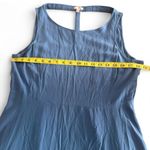 Bongo Y2K T Strap Skater Dress Cornflower Blue Size XL Photo 5