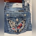 Miss Me  28x34 Western Embroidered Boot Cut Denim Jeans Photo 3