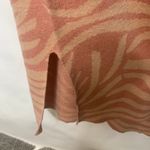 Y.A.S Knit Wide Leg Pants Pink Zebra Print Sz Medium Photo 7