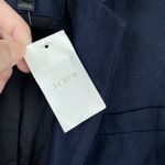 J.Crew Navy Linen Regent Blazer in 100% Linen Jacket B8430 Size 4 NWT Office Photo 5