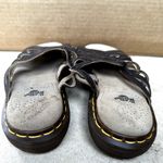 Dr. Martens Rina Sandals Leather Chunky Flat Slip On Cushioned Brown 6 NWOT Photo 4