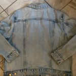 Lucky Brand 2024 Womens Tomboy Trucker Denim Jacket Sz XL Light Wash Rigid Jean Photo 4
