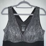 Enfocus Studio En Focus Studio Black Silver Metallic Bodycon Dress Size 10 Cocktail Party  Glam Photo 1
