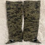 AZALEA WANG MARIETTA FOLD OVER OPEN TOE SANDAL BOOT IN CAMO Photo 6