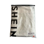 SheIn  Babydoll Sun Dress Women's Size Medium White Tiered Ruffle Sleeveless NEW Photo 11