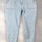 Honey & Bristle Jeans Women's 18W Light Wash Stretch Denim Comfort Casual Chic Blue Photo 0