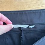 Soft Surroundings  Shorewood Pull On Tapered Crop Ruched Pants Size Large Black Photo 3