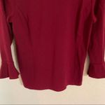 Talbots 𝅺 Maroon / Burgundy Long‎ Sleeve Tunic - Medium Photo 10