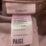Paige NWT jeans 31 Christy Cargo Ankle Vintage Dusty Rose Photo 7