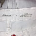 Old Navy  High-Rise O.G Straight Jeans, Size 10 Photo 4