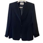Le Suit  Women's Petite‎ Size 8 Black Tailored Blazer Jacket Photo 0