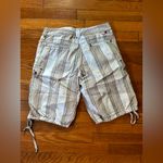 Triple Five Soul Plaid Cargo Shorts Size 8 Photo 1