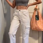 PacSun White  Cargo Pants Photo 2