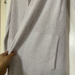 Aritzia babaton gray long sleeve knit light weight duster cardigan size small Photo 3