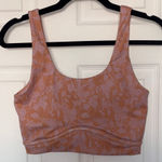 Wilo The Label Contour Floral Sports Bra Pink Size L Orange Size L Photo 0