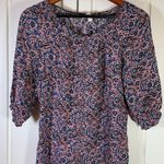 Esprit  Cottage Blouse Womens 6 Ruffle Peasant Prairie Ruching Lightweight Church Photo 0