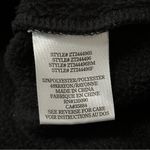 Z Supply  Women’s Size L Black Cropped Quarter Zip Feeling The Moment Sweatshirt Photo 5