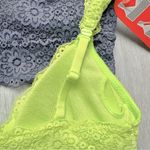 2pc Lace Bralette Bundle Green Size XS Photo 2