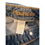 Maurice's Denim Mini Skirt Button Front Blue Jean Short Pockets Size 7/8 Photo 4