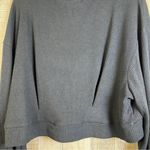 Isabel XXL Black Ribbed Cropped Maternity Crewneck Long Sleeve Top Size undefined Photo 7