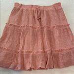 Love Tree Blush Pink & Wonderly Beige Gauze Mini Skirt Bundle (2) Size Small Photo 2
