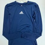 Adidas Techfit Long Sleeve Athletic Shirt – Size Small – Navy Blue (Men’s/Women’ Photo 0