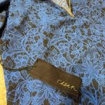 Chloe K NWT  Blue Floral Blouse Photo 8