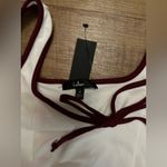 Lulus  Cutest Allure Ivory Bow Square Neck Sleeveless Mini Dress Photo 5