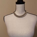 EXPRESS Signed  Gold Tone Chain Costume Necklace Adjustable Length Photo 1