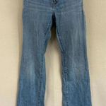 Gap  Y2K Long Lean Jeans Sz2L Boot Cut Distressed Frayed Hem Photo 0