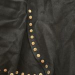 First Love Black Studded Women's Scalloped Skirt Photo 10
