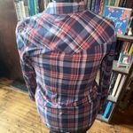 American Eagle American Eagleplaid flannel button down XS boyfriend shirt Photo 1