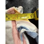 C&C California  Shorts Womens 12 Colorful Stripe Linen Paperbag Waist Belted Boho Photo 4