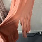 Tibi  Peach Sleeveless Pantsuit Size 10 EUC Photo 3