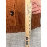 Abercrombie & Fitch brown aberceombie chunky knit cardigan pockets small button Photo 5