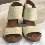 Toms  • Gold Woven Strap Heel Photo 4