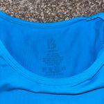 Baleaf  Electric Blue Fitted Workout Crop Top Medium Photo 2