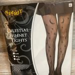 Spirit Halloween Celestial Fishnet Tights XS Photo 0