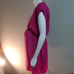 Asos Maternity Pink Wrap Top Dress (4) Pink Size undefined Photo 2