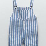 ZARA NEW Striped Short overalls Photo 0