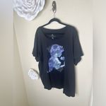 Disney NTM: Aladdin’s Jasmine Black & Watercolor T Shirt in Size 4X Photo 4