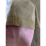 Leslie Fay Vintage Gold Metallic Knit Petite Top Made in Hong Kong 80s Photo 8