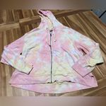 Splendid  tie dye 2 piece hoodie & shorts set LG/XL Photo 4