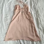 Kendall + Kylie  Pink Satin Slip Dress Small  Photo 0