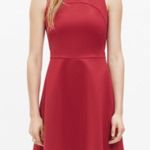 Madewell Red Adore Mini Dress Small US 4 Photo 1
