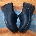 Dansko Black Leather Clogs size size 38 Photo 1