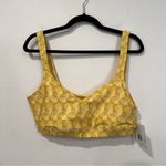 Beyond Yoga  Power Play Sports Bra in Yellow Sun Prism XL Photo 1
